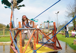 Pirate at raft