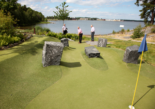 Stones as obstacles
