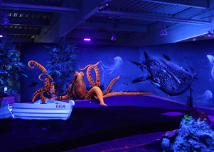 Black Light golf at FunCentre Husum